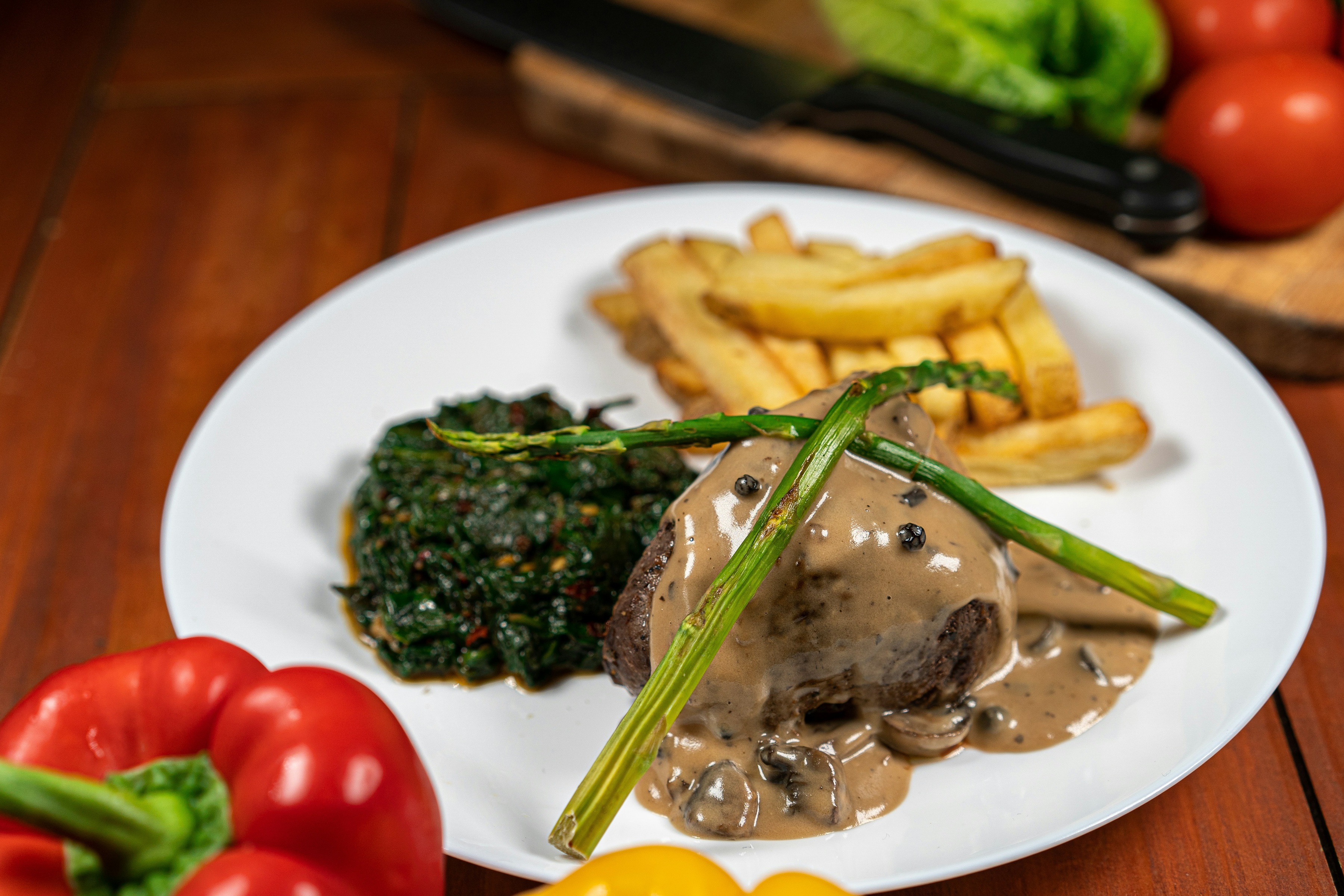 FILET MIGNON AU POIVRE
