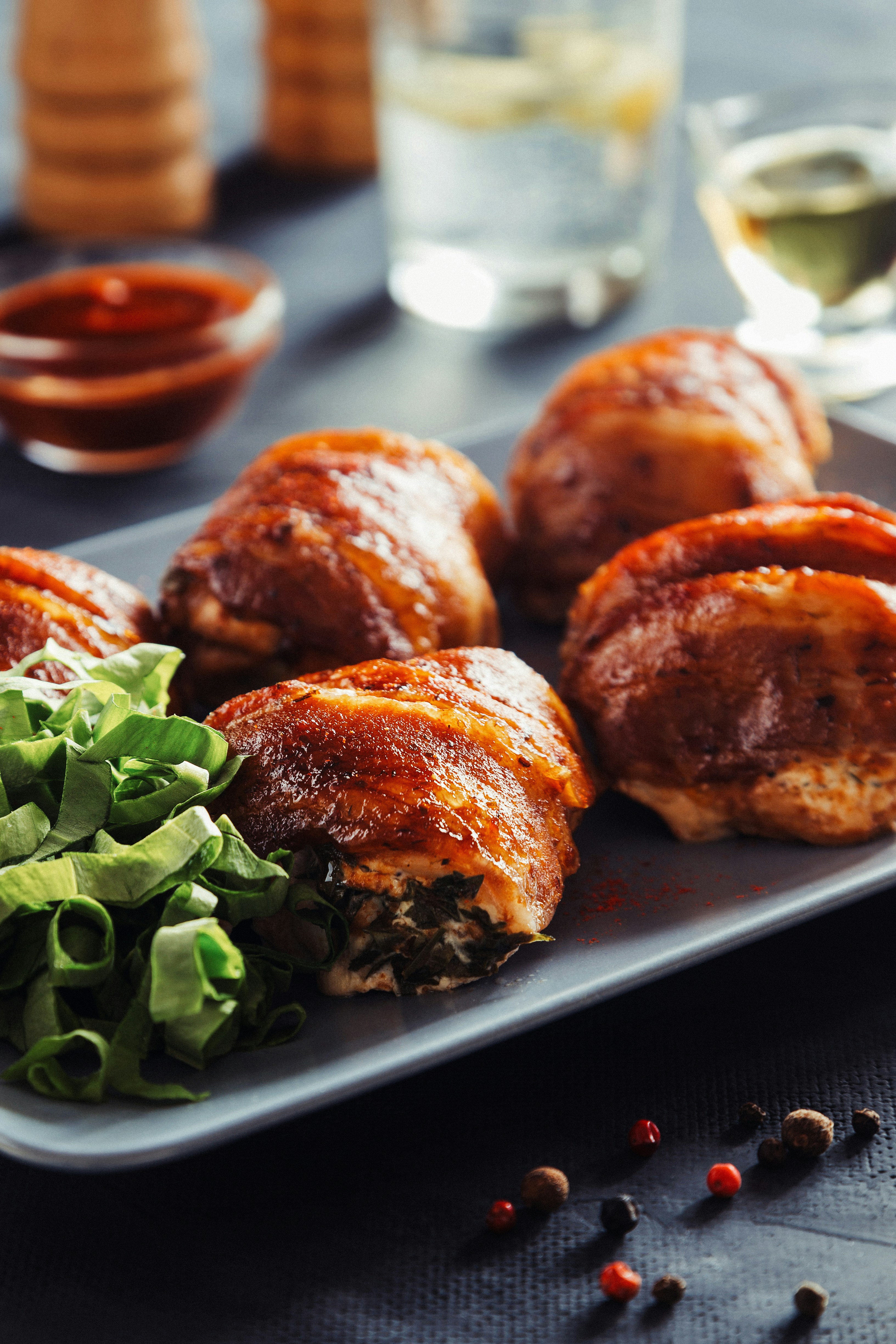 STUFFED CAJUN CHICKEN BREAST